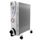 OIL Filled Radiator Heater with 24 hour TIMER - Electric 11 Fin 2.5KW Free Standing Portable Oil Radiator with Thermostat & Timer - 3 Heater Settings, Built in Safety Features - EXPRESS DELIVERY