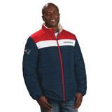 NFL Men's Perfect Game Sherpa Lined Jacket (Size XXXXL) New England Patriots, Polyester
