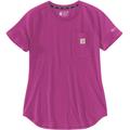 Carhartt Force Relaxed Fit Midweight Pocket T-Shirt Donna, rosa, dimensione L per donne