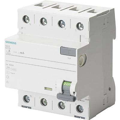 5SV33446KL FI-Schutzschalter a 4polig 40 a 0.03 a 400 v - Siemens