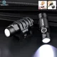 WADmersible-Lampe stroboscopique LED pour casque de chasse mini lampe de poche Airsoft arme