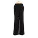 Calvin Klein Dress Pants - Low Rise: Black Bottoms - Women's Size 4 Petite