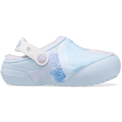 Crocs Mineral Blue Crocs Fun Lab Lined Disney Frozen Ii Clog Shoes