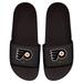 Men's ISlide Black Philadelphia Flyers Primary Logo Motto Slide Sandals