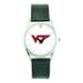 Unisex Silver Virginia Tech Hokies Stainless Steel Wristwatch