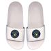 Youth ISlide White Milwaukee Brewers Primary Logo Motto Slide Sandals