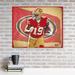 Deebo Samuel San Francisco 49ers Stretched 20" x 24" Canvas Giclee Print - Designed by Artist Brian Konnick