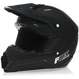 Factory Racing FMX Motocross Matte Black Helmet size Youth Small