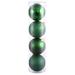 The Holiday Aisle® Assorted 4 Finish Ball Drilled Ball Ornament Plastic in Green | 8 H x 8 W x 8 D in | Wayfair 236E68351C304AF68CB8CF1C4E81CD61