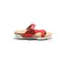 Women's Darline Thong Sandal by Hälsa in Red (Size 11 M)