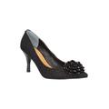 Wide Width Women's Premita Pump by J. Renee in Black (Size 7 W)