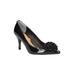 Wide Width Women's Premita Pump by J. Renee in Off Black (Size 11 W)