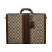 Gucci Bags | Gucci Monogram Web Stripe Hard Sided Briefcase Trunk | Color: Brown/Tan | Size: Os