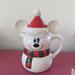 Disney Dining | Disney Mickey Mouse Snowman Mug | Color: Red/White | Size: Os
