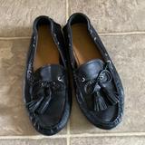 Coach Shoes | Leather Coach Moccasins | Color: Black | Size: 6.5