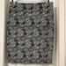 Lularoe Skirts | Lularoe Cassie Black & White Floral Pencil Skirt Size 3x | Color: Black/White | Size: 3x