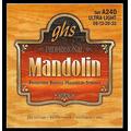 GHS Professional - A240 - Mandolin String Set, Loop End, Phosphor Bronze, Ultra Light, .009-.032