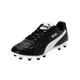 PUMA Mens King Cup FG Adults Football Boots Lace Up Black/White 6 (39)