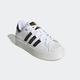 Sneaker ADIDAS ORIGINALS "SUPERSTAR BONEGA" Gr. 38,5, schwarz-weiß (cloud white, core black, gold metallic) Schuhe Sneaker