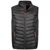 Steppjacke LPO "GILMOUR VEST VII MEN", Herren, Gr. XL (54), schwarz, 100% Polyester, sportlich, bequem, Langarm mit innenliegendem Gummizug, Jacken, auch in Großen Größen erhältlich