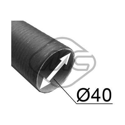 Metalcaucho Schlauch, Luftversorgung Universal schwarz 02204 Image