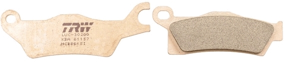 TRW Bremsbelagsatz, Scheibenbremse Sinter Offroad MCB861SI Universal Image