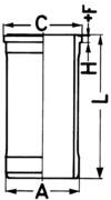 KOLBENSCHMIDT Zylinderlaufbuchse Universal 110,75mm 88891150 Image