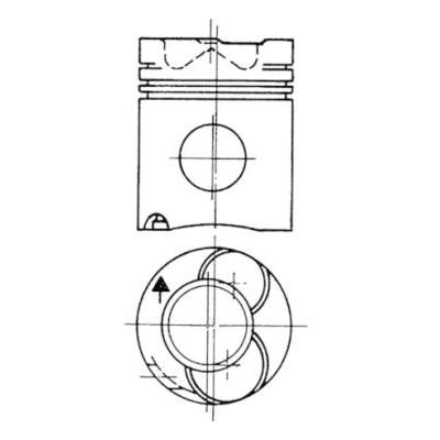 KOLBENSCHMIDT Reparatursatz, Kolben/Zylinderlaufbuchse Universal 90221962 Image