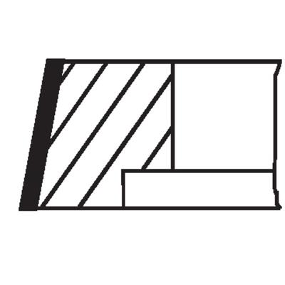 MAHLE Kolbenringsatz Universal für MERCEDES-BENZ 4230370016 4230370217 A4220300124 003 76 N0 Image