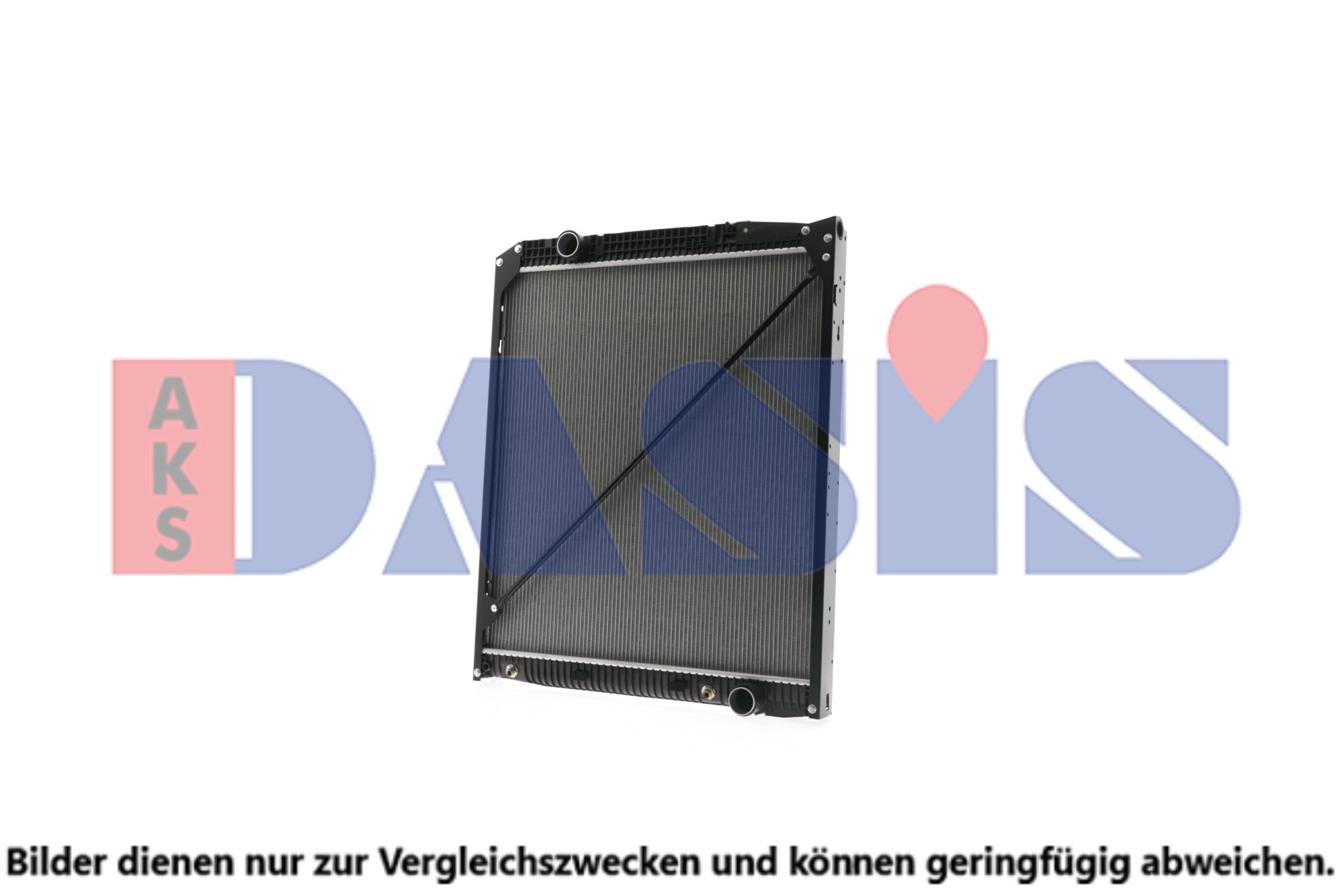 AKS DASIS Kühler, Motorkühlung Universal für MERCEDES-BENZ 9425000703 A9425000703 9425001003 132080N Image