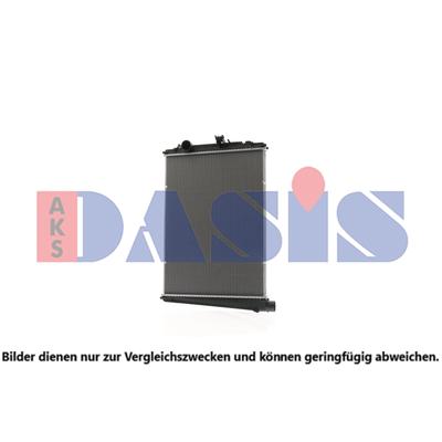 AKS DASIS Kühler, Motorkühlung Universal für DAF 1627416 1434916 290011S Image