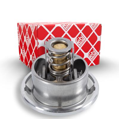 FEBI BILSTEIN Thermostat, Kühlmittel Universal 82mm für RENAULT TRUCKS VOLVO 7421360430 21360430 21061992 171012 Image