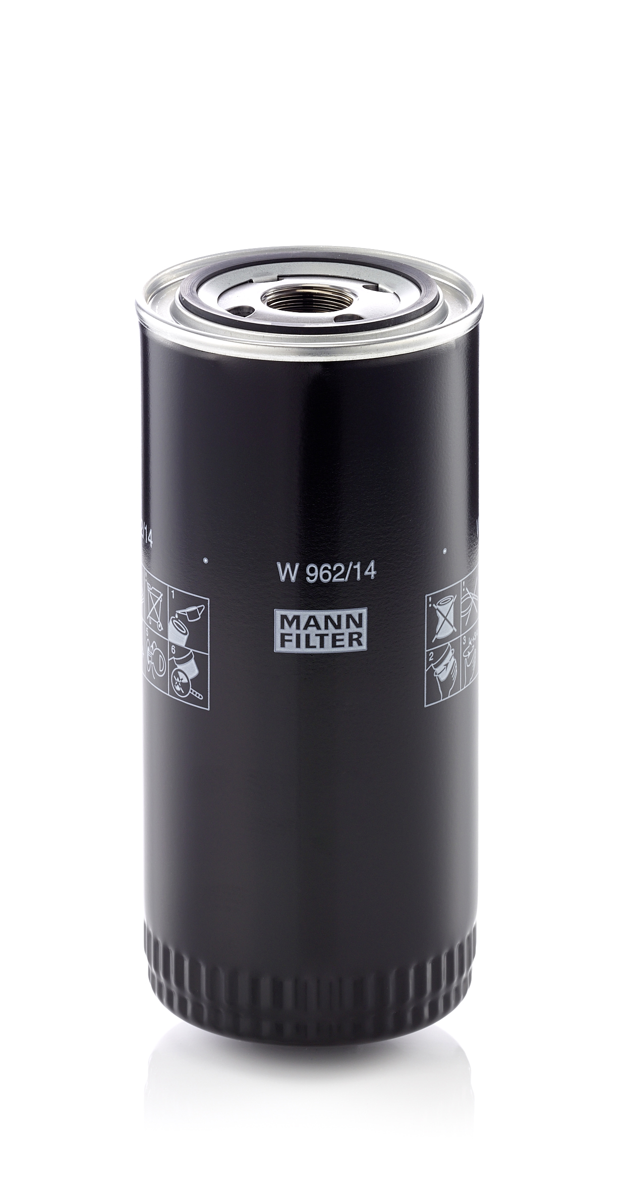 MANN-FILTER Filter, Arbeitshydraulik 93mm für CHTC AUTO STEYR 024184 610.00.07.0005 W 962/14