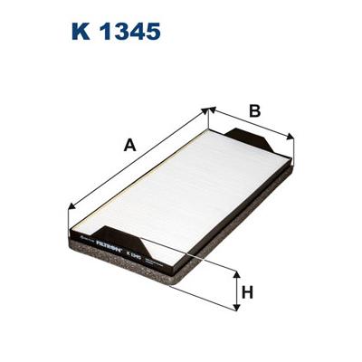 FILTRON Filter, Innenraumluft Universal für MERCEDES-BENZ B67582415 A940835024764 9408350247 K 1345 Image