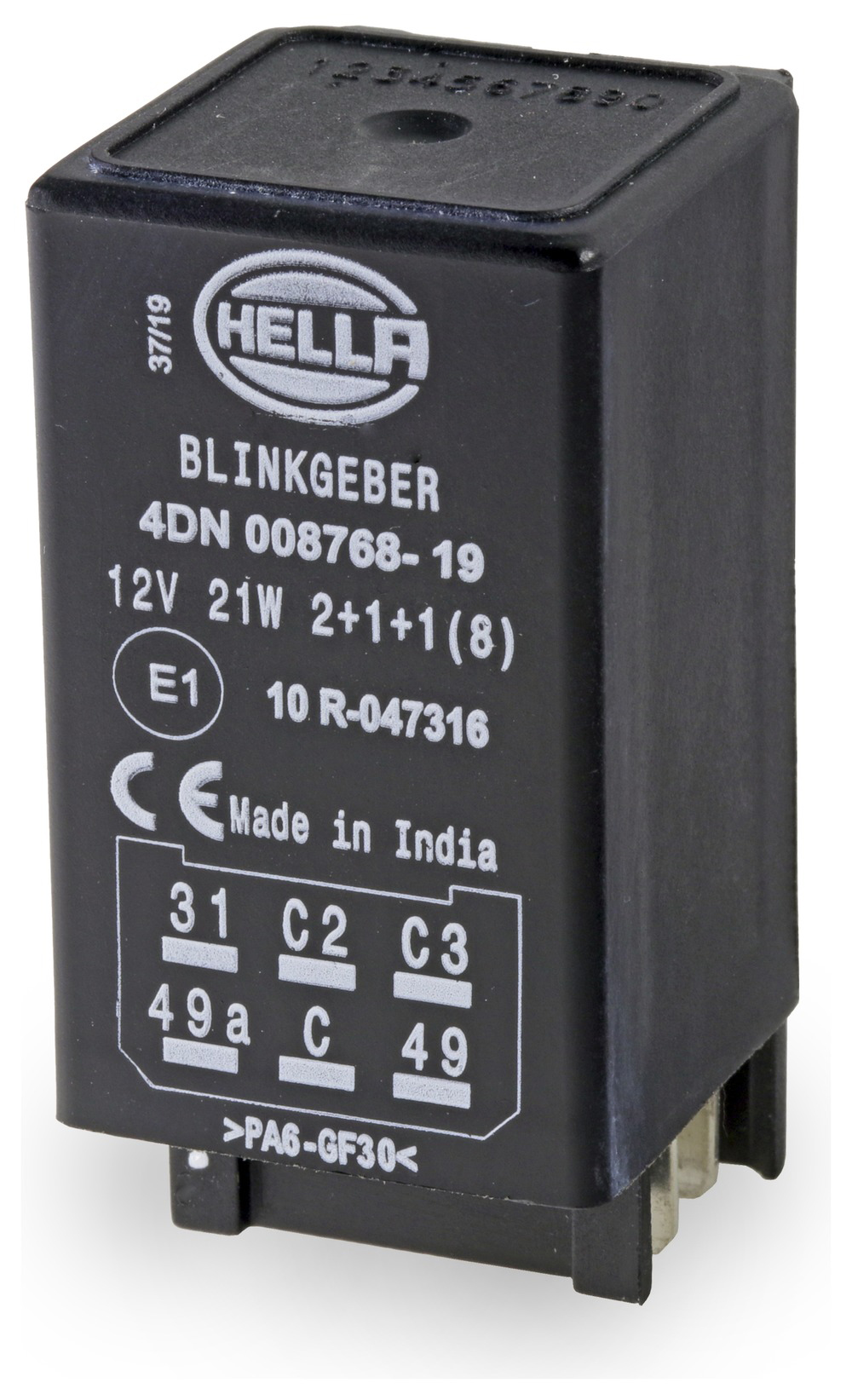 HELLA Blinkgeber Universal für HOLDER 19591 4DN 008 768-191 Image