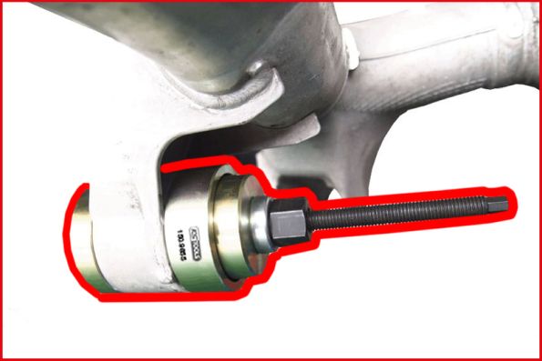 KS TOOLS Montagewerkzeugsatz, Silentlager 150.9855 Image