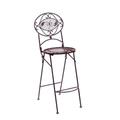 Barhocker Bar Stuhl Gartenstuhl Klappstuhl antik Stil garden chair furniture