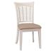 Hillsdale Furniture Bayberry White Wood Dining Chairs (Set of 2)