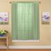 Decorative Sheer Fabric Rod Pocket Top Window Curtain Panel