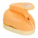 Uxcell 1.7 x 2.8 Paper Punch Shapes Mini Hole Puncher Leaf Shape for DIY Craft Supplies Scrapbook Orange