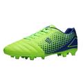 DREAM PAIRS Mens Soccer Cleats Firm Ground Soccer Shoes Football Shoes SUPERFLIGHT-1 NEON/GREEN/ROYAL Size 10.5