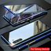 Hhdxre Magnetic Absorption Front+Back Glass Case Cover For Samsung Galaxy Note 10