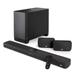 Polk Audio React Home Theater System with React Sound Bar Wireless Subwoofer and Wireless Surround Speakers