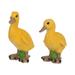 huaai creative garden garden craft ornament resin statue decoration bird statue sculpture for home outdoors home decoration yellow