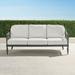 Avery Sofa with Cushions in Slate Finish - Colome Tile Indigo - Frontgate