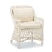 Hampton Dining Replacement Cushions - Dining Arm Chair, Pattern, Salta Palm Dune, Standard - Frontgate