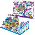 5 Surprise Mini Brands Mini Mart Playset Series 3 by ZURU with 5 Exclusive Mystery Mini Brands Store and Display Your Mini Collectibles Collection!