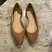 J. Crew Shoes | J. Crew Tan Suede Pointed Flats | Color: Tan | Size: 9