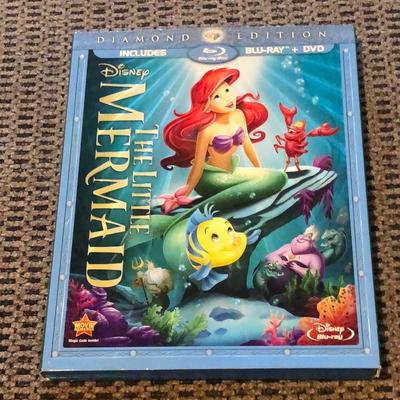 Disney Media | Disney The Little Mermaid, Diamond Edition, Blue-Ray + Dvd | Color: Blue | Size: Os