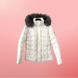 Columbia Jackets & Coats | Columbia Women’s Down Puffer Jacket W/Detachable Faux Fur Hood | Color: White | Size: M